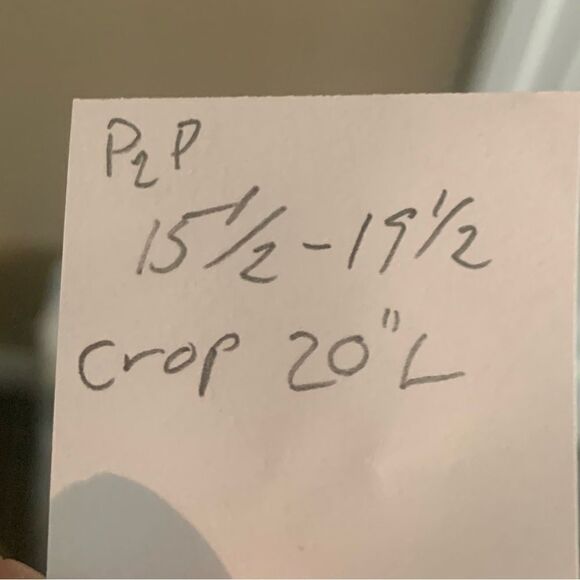 Seven by all Mankind medium denim ruffle crop top shirt blouse - Picture 8 of 8